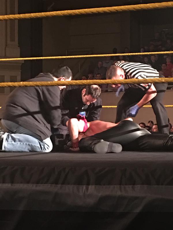 Инцидент с Шинске Накамурой на хаус-шоу NXT