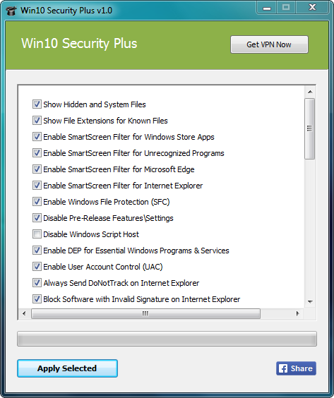 Win10 Security Plus 1.0 + Portable