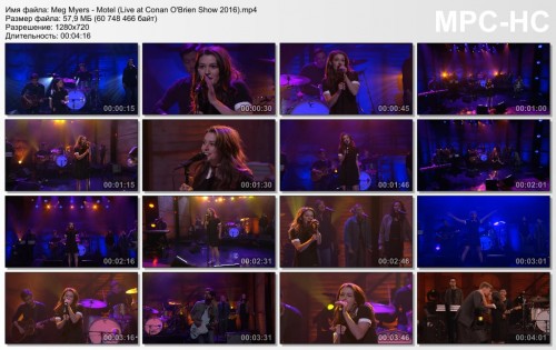 Meg Myers - Motel (Live at Conan O'Brien Show 2016)