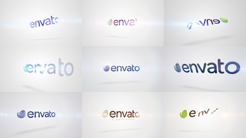 Quick Logo Sting Pack 10: Clean Rotation - Project for After Effects (Videohive)