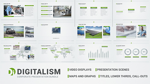 Digitalism - Corporate Presentation Bundle - Project for After Effects (Videohive)