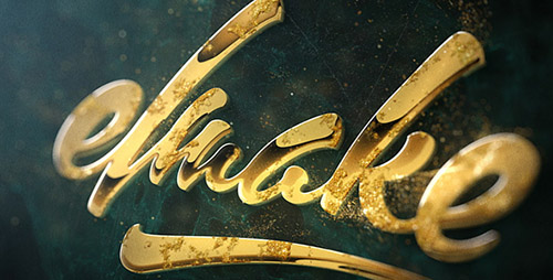 Epic Golden Logo - Project for After Effects (Videohive)