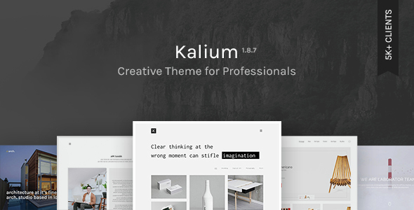 Nulled ThemeForest - Kalium v1.8.9.1 - Creative Theme for Professionals