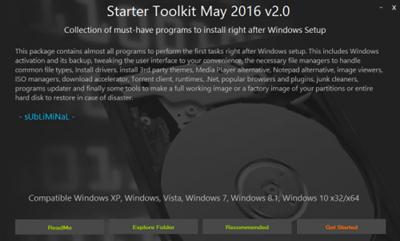 Starter Toolkit May 2016 2.0 180403