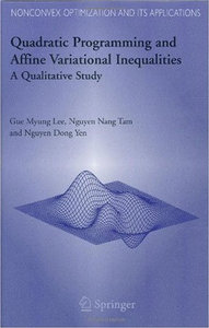 Quadratic Programming and Affine Variational Inequalities 