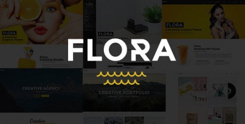 [NULLED] Flora v1.2.8 - Responsive Creative WordPress Theme product snapshot