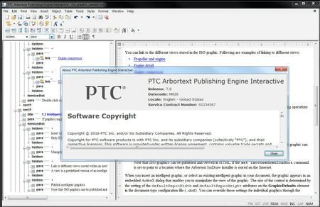PTC Arbortext Publishing Engine (64bit) 7.0 M020 161129