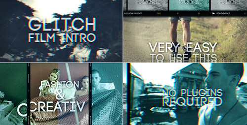 Glitch Film Intro - Project for After Effects (Videohive)