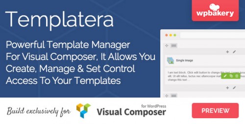 Nulled Templatera v1.1.11 - Template Manager for Visual Composer download