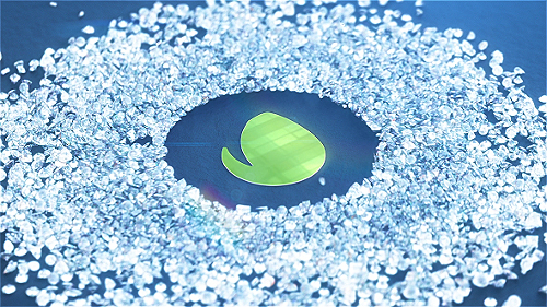 Sparkling Diamonds  Company Logo Reveal - Project for After Effects (Videohive)