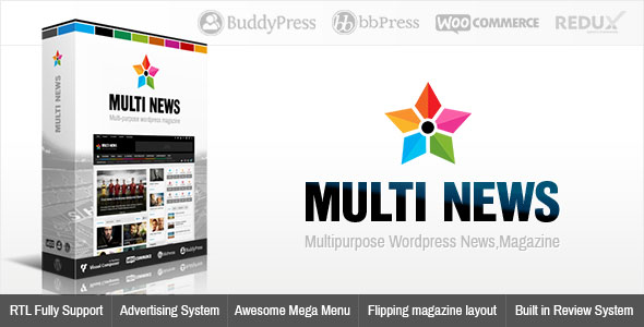Nulled ThemeForest - Multinews v2.5.2 - Multi-purpose WordPress News, Magazine