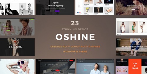 Nulled Oshine v4.3.1 - Creative Multi-Purpose WordPress Theme cover