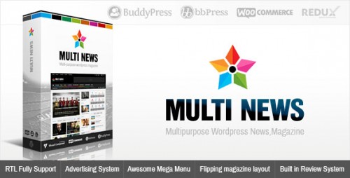 [GET] Nulled Multinews v2.5.2 - Multi-purpose WordPress News, Magazine  