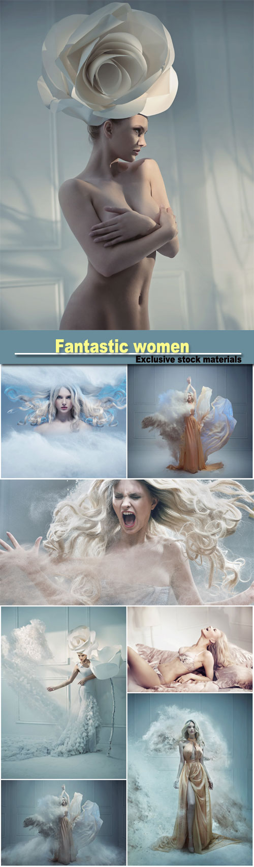 Fantastic women in different images