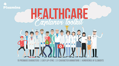 Healthcare Explainer Toolkit - Project for After Effects (Videohive)