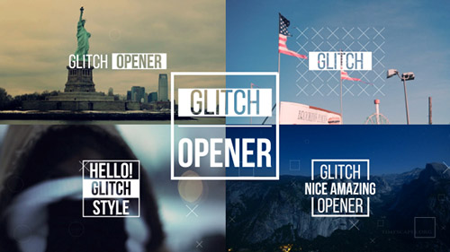Dynamic Glitch Opener 2 - Project for After Effects (Videohive)