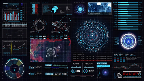 Sci-fi Interface HUD - Project for After Effects (Videohive)