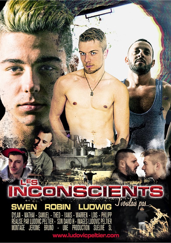 Les Inconscients /  (Ludovic Pelletier / Menoboy) [2016 ., Gay, Young, Hunks, Oral, Rimming, Anal, DVDRip]
