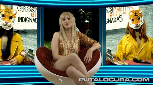 [Torrente X 3 / PutaLocura.com] Rebeca (Episodio 2 : La presentadora cachonda / TX3 ESC02 / 03-06-2015) [2015, Bukkake, 720p, SiteRip]