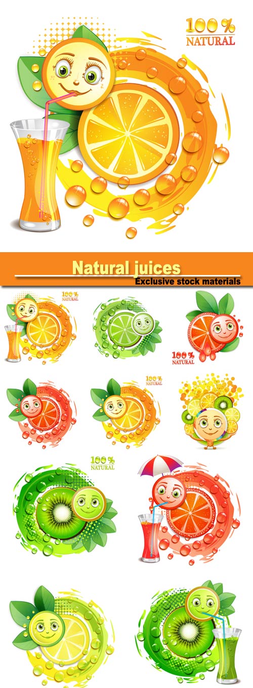 Natural juices from citrus