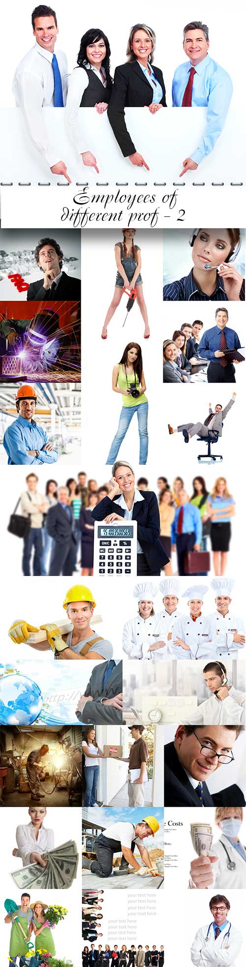 Employees of different profile - 2