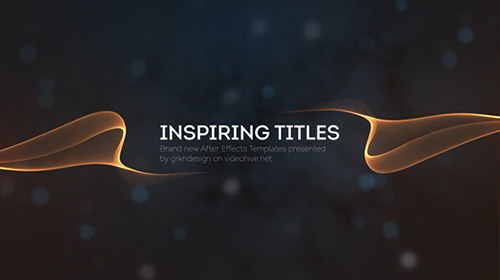 Inspiring Titles 12239072 - Project for After Effects (Videohive)