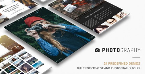 Download Nulled Photography v2.4.3 - Responsive Photography Theme visual