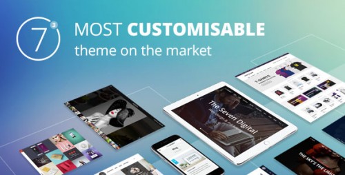 Download Nulled The7 v3.9.2 - Responsive Multi-Purpose WordPress Theme Product visual