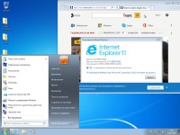 Windows 7 SP1 10in1 x64 QuickStart 21.8.16 (RUS/ENG/2016)