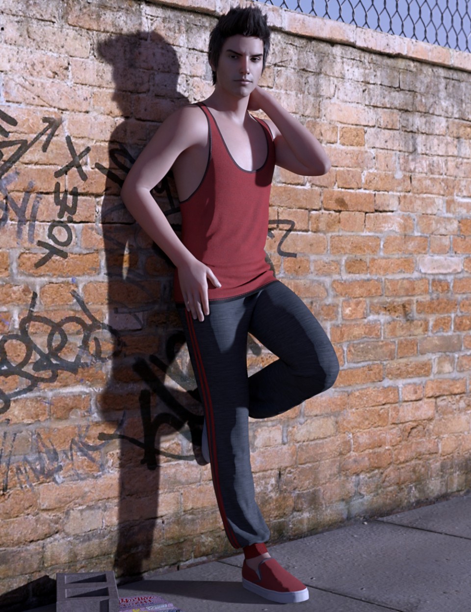 dForce Urban Casual Outfit for Genesis 8 Male